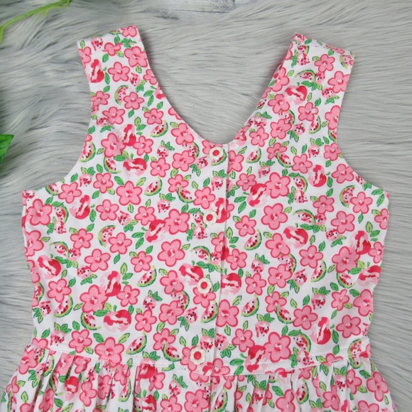 Basic Editions Floral & Watermelon Romper 10/12 - Picture 7 of 12